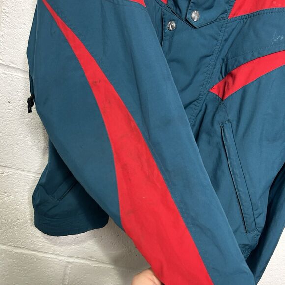Vintage 90s The North Face Jacket Colorblock “Teal Red” 2024 - Picture 8 of 11